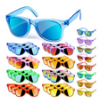 Kids Colorful Wayfarer Sunglasses – Bulk Multicolor Set