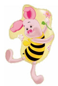 Piglet Bee Foil Balloon