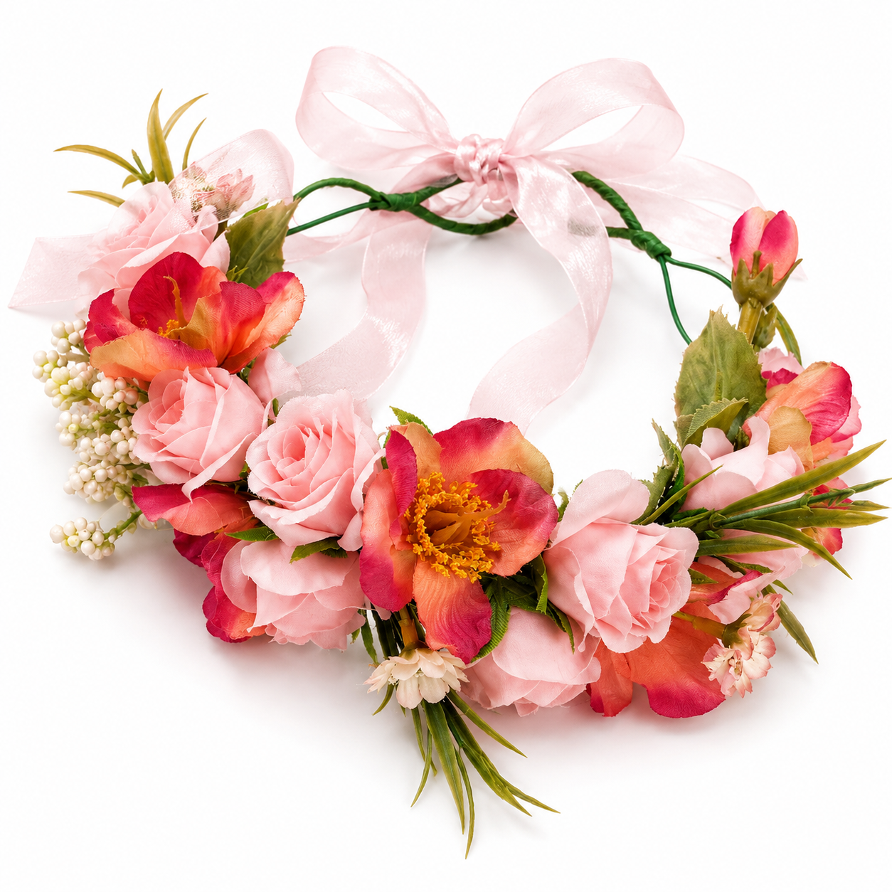 Mixed Flower Crown Headband