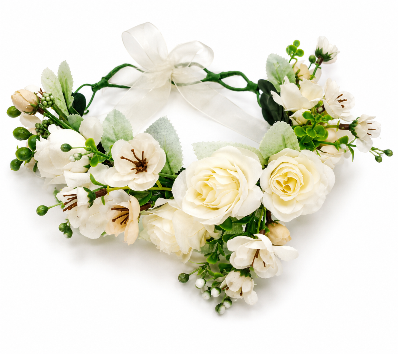 Mixed Flower Crown Headband