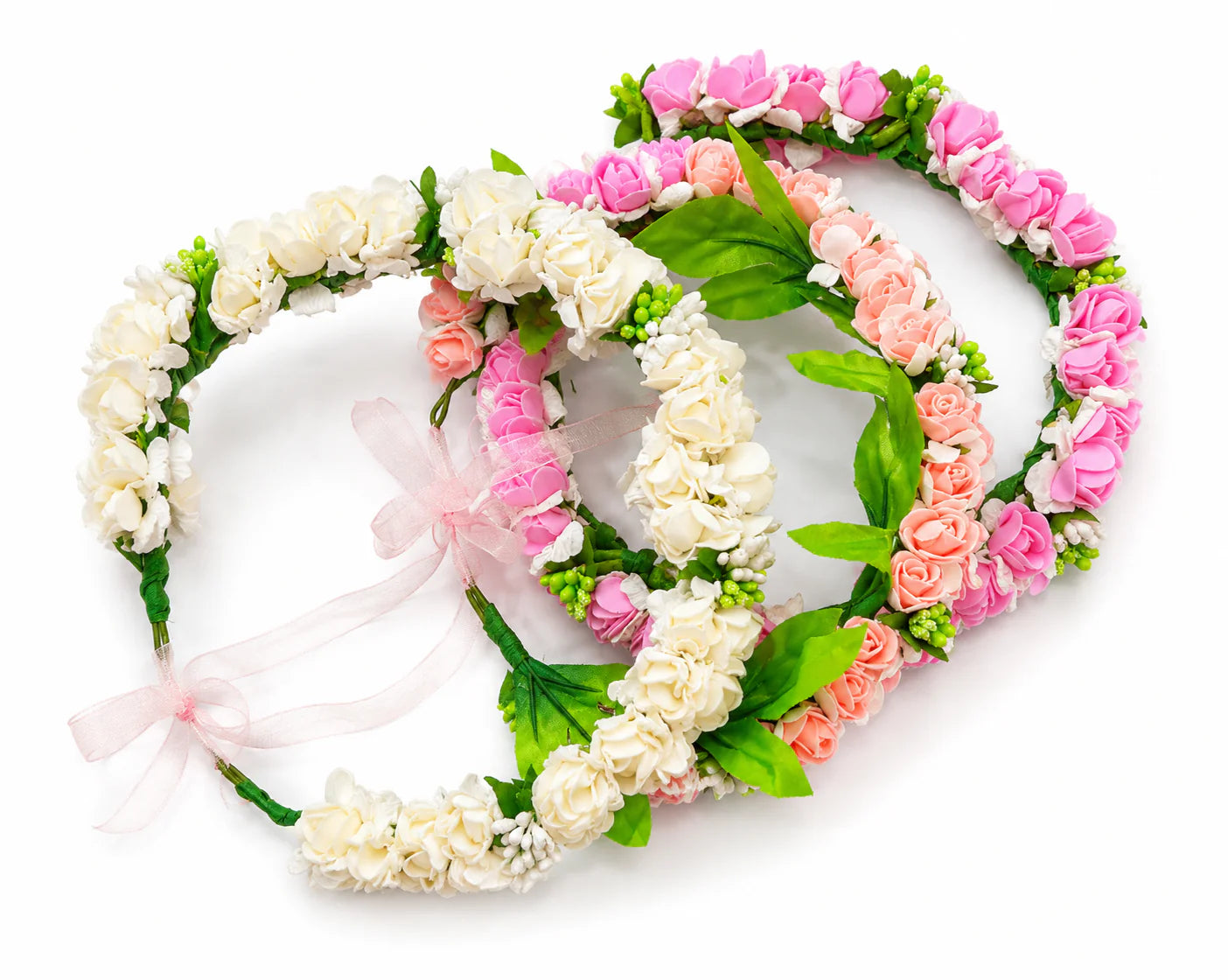 Roses Floral Crown Headband