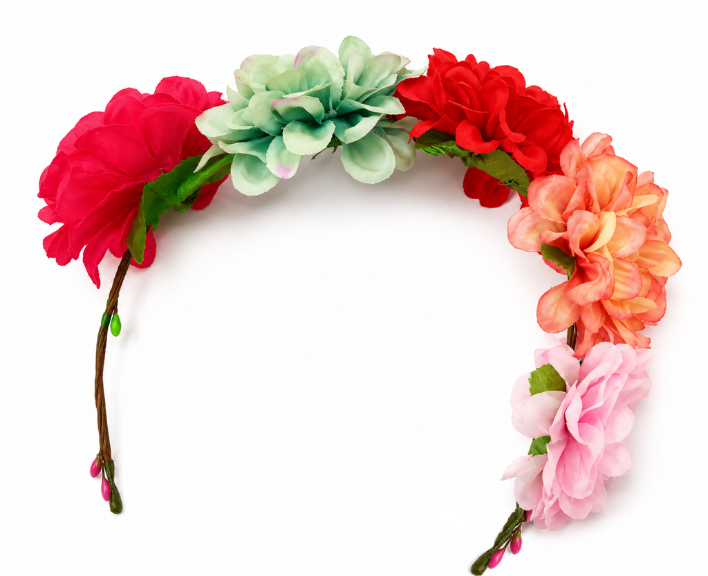 Rose Flower Crown Headband