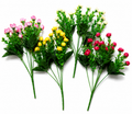 Peony & Daisy Bush – Artificial Flower Bush