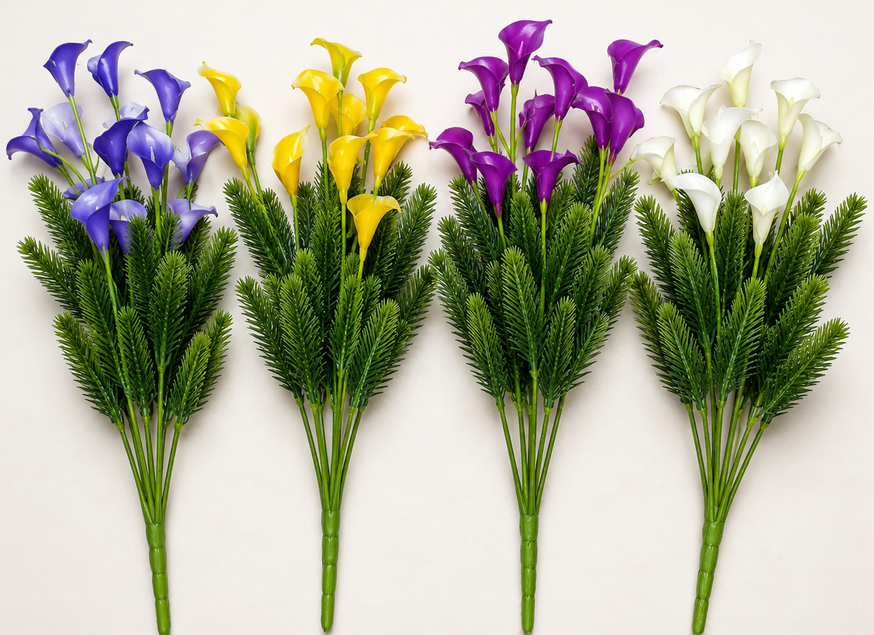 Calla Lily Bush – Artificial Flower Bush