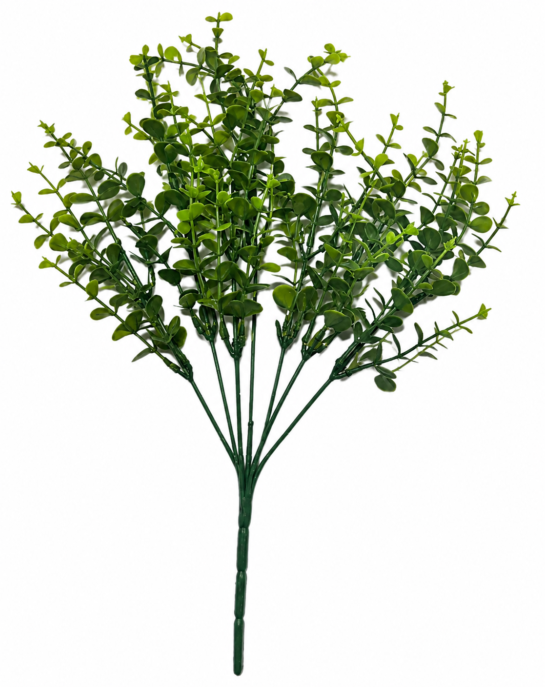 Round Leaf Garland Wire – Artificial Green Bush