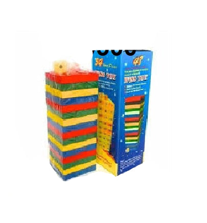 Colorful Tumbling Tower Game