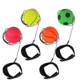 Colorful sports ball set on black stands with 'ST9226' label.