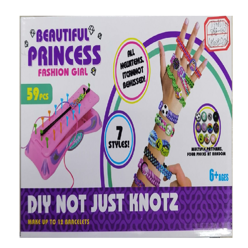 Beautiful Princess DIY Not Just Knotz Bracelet Kit