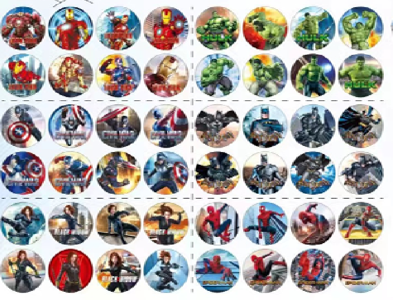 Marvel Avengers Yoyo toy set packaging with character illustrations and product details.