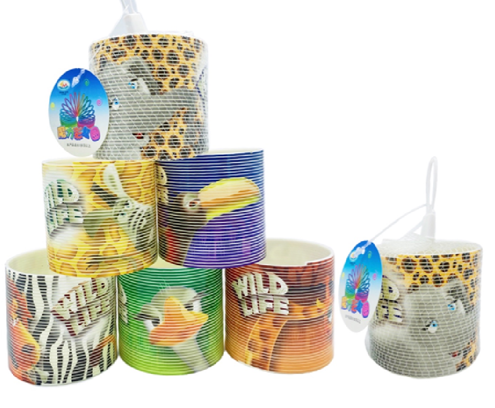Set of colorful candles with animal designs on a white background