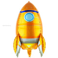 Space Rocket Foil Balloon 22"