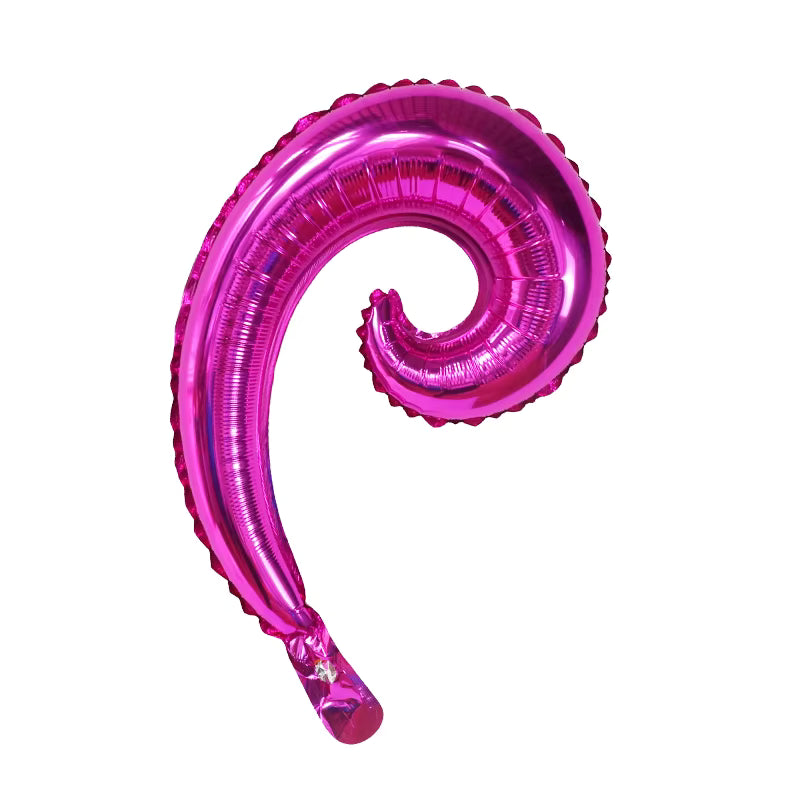 17" Spiral Wave Foil Balloon