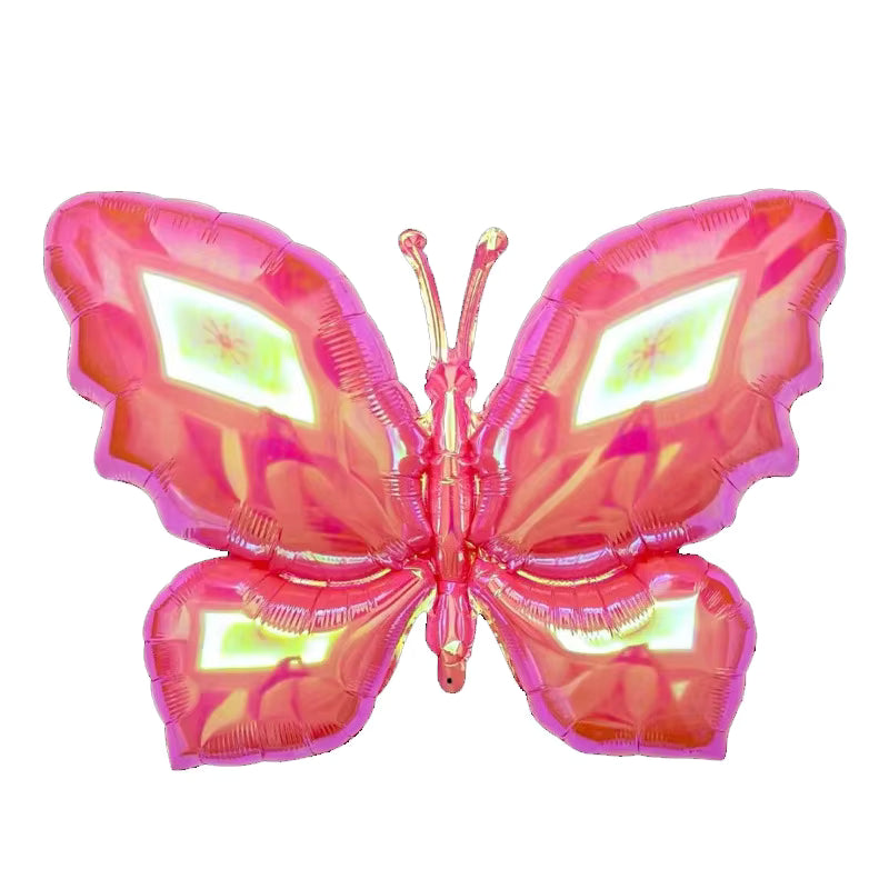 24" Pearl Butterfly Foil Balloon