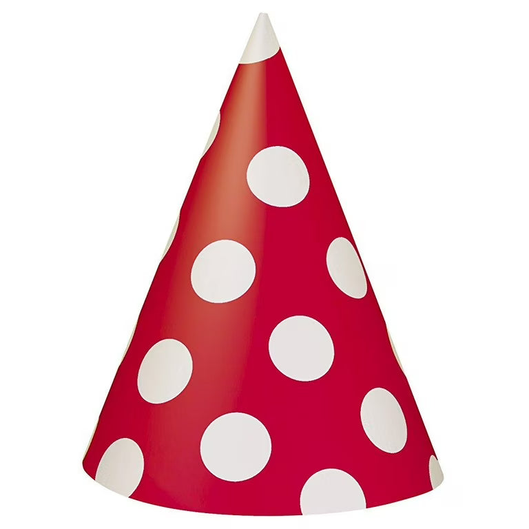 Polka Dot Party Paper Hat
