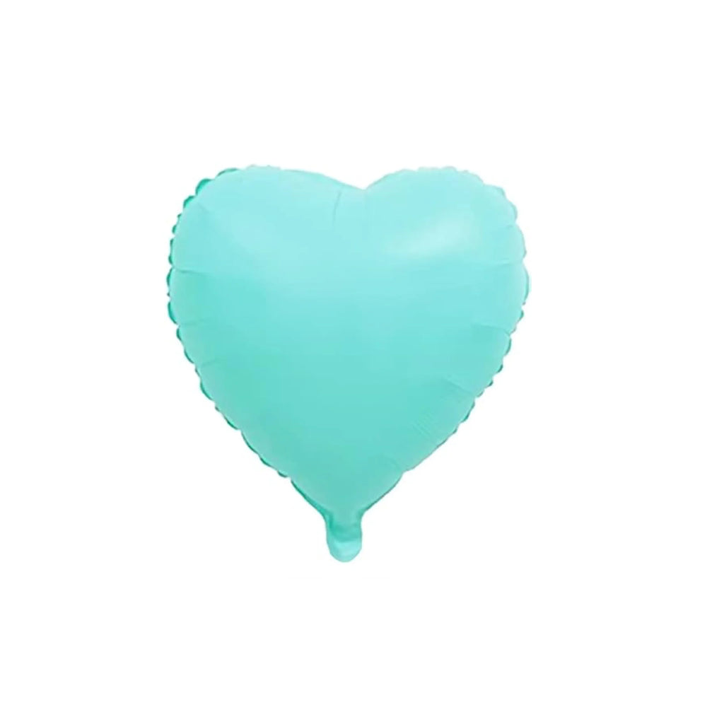 Pastel Heart Shaped Foil Balloon