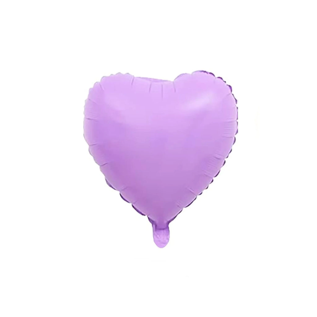 Pastel Heart Shaped Foil Balloon