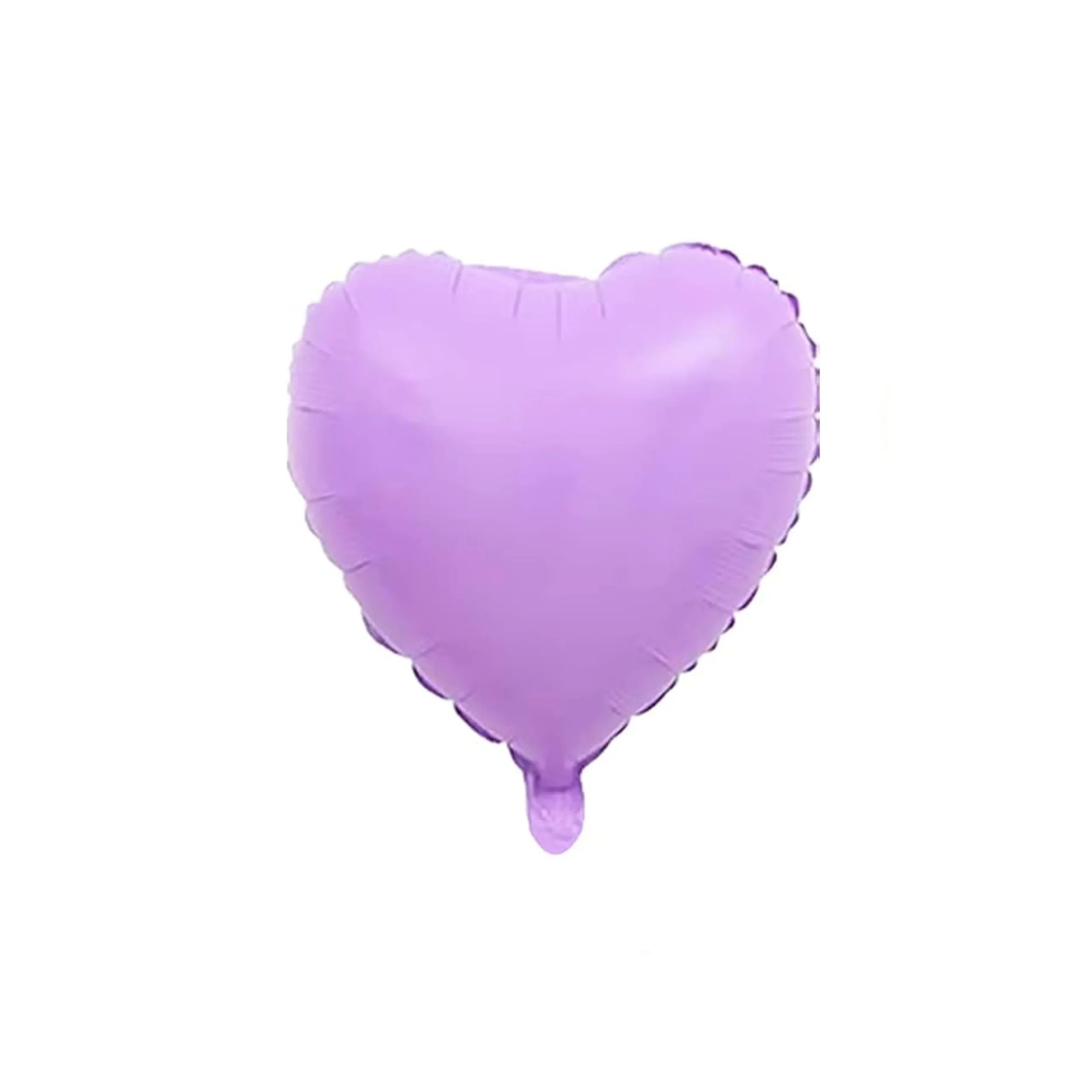Pastel Heart Shaped Foil Balloon