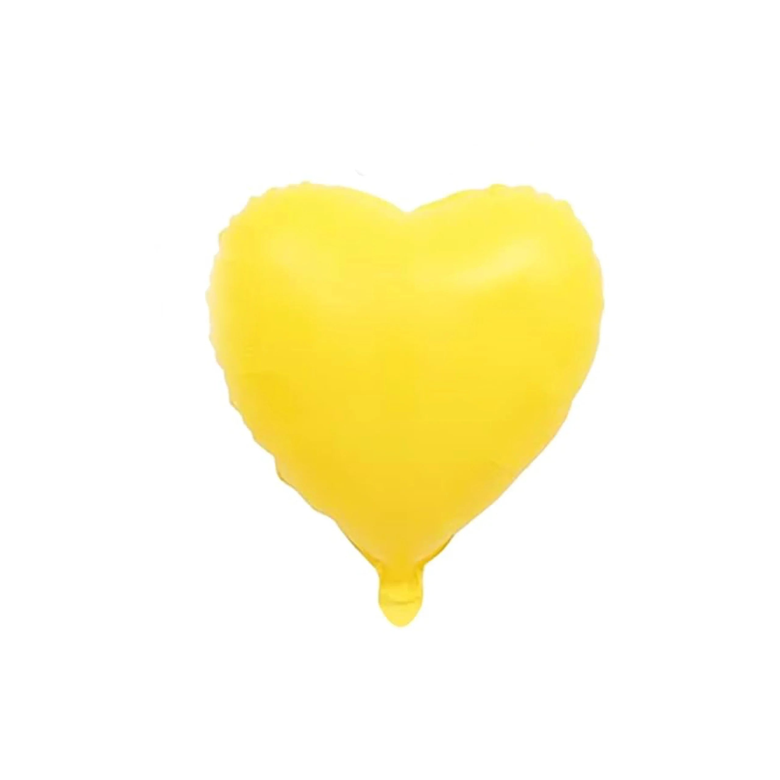 Pastel Heart Shaped Foil Balloon