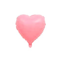 Pastel Heart Shaped Foil Balloon