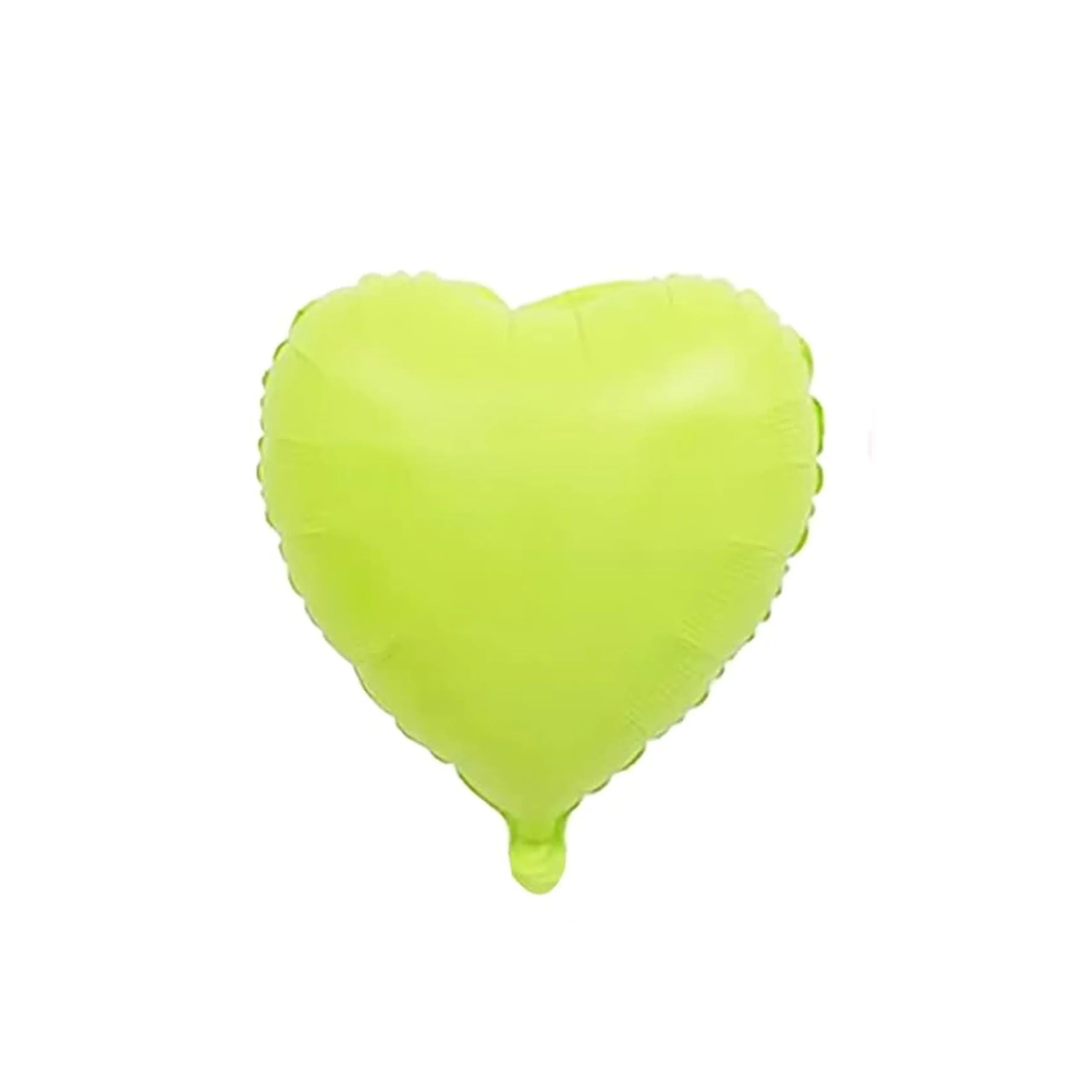 Pastel Heart Shaped Foil Balloon