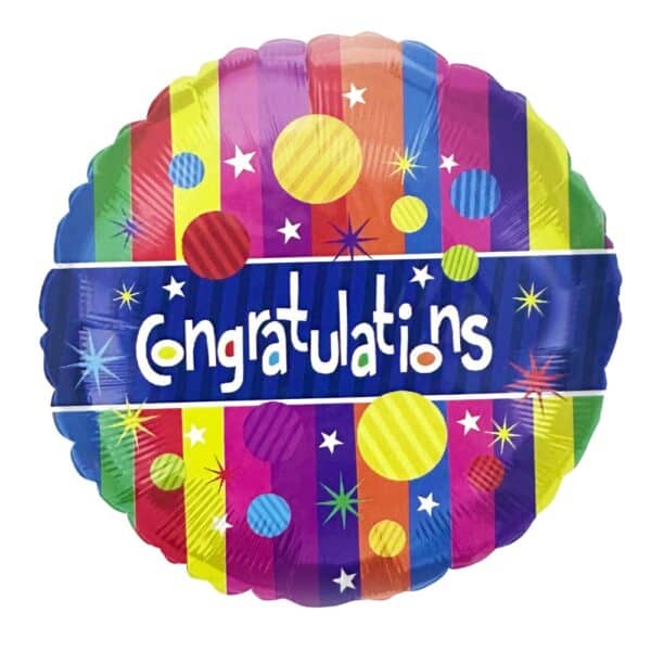 18" Congratulations Foil Balloon