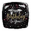 18" Happy Birthday Square Foil Balloon