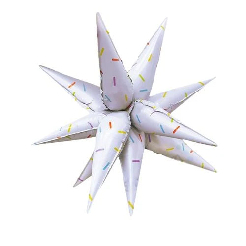 20" Star Burst Explosion Foil Balloon