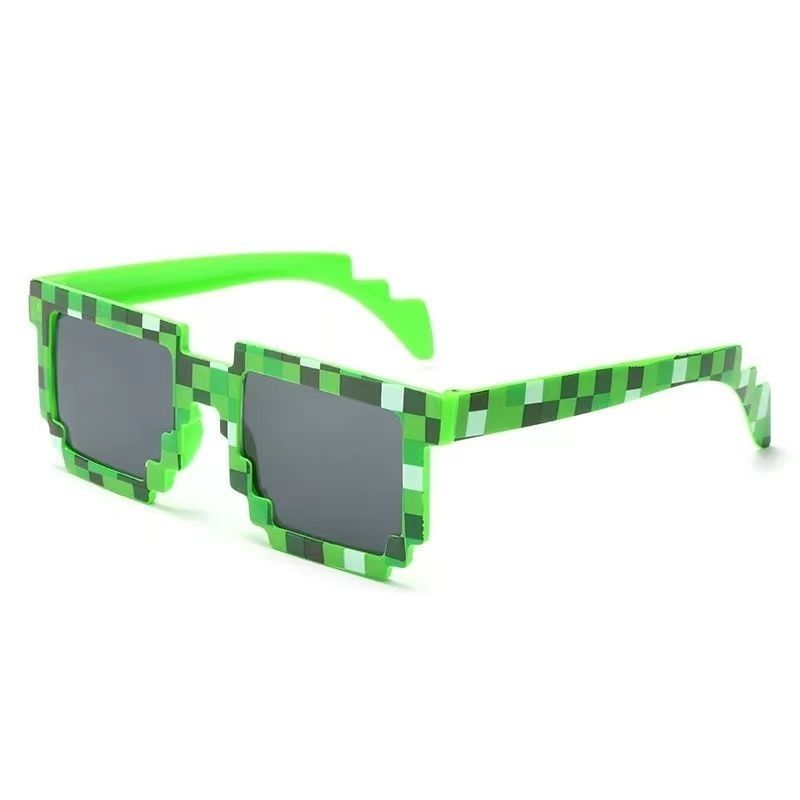 Block Pixel 8-Bit Party Sunglasses