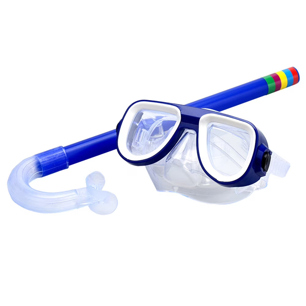 Kids Snorkel Set - Swimming Goggles + Diving Mask