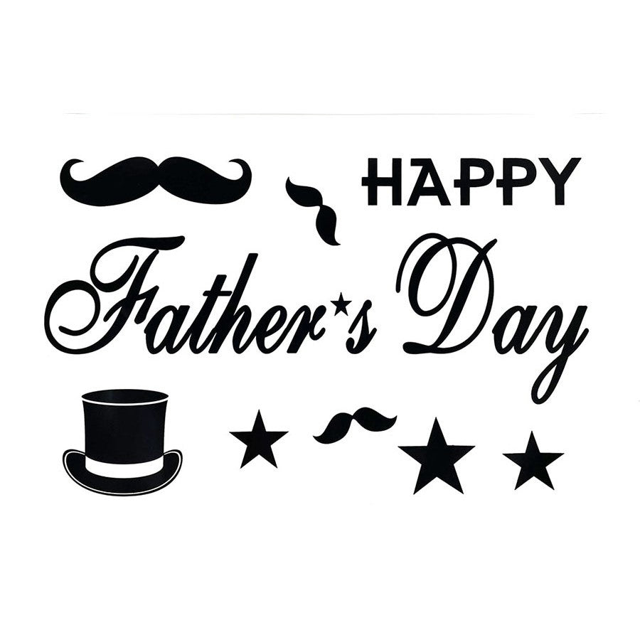 12pcs Happy Fathers Day Stickers