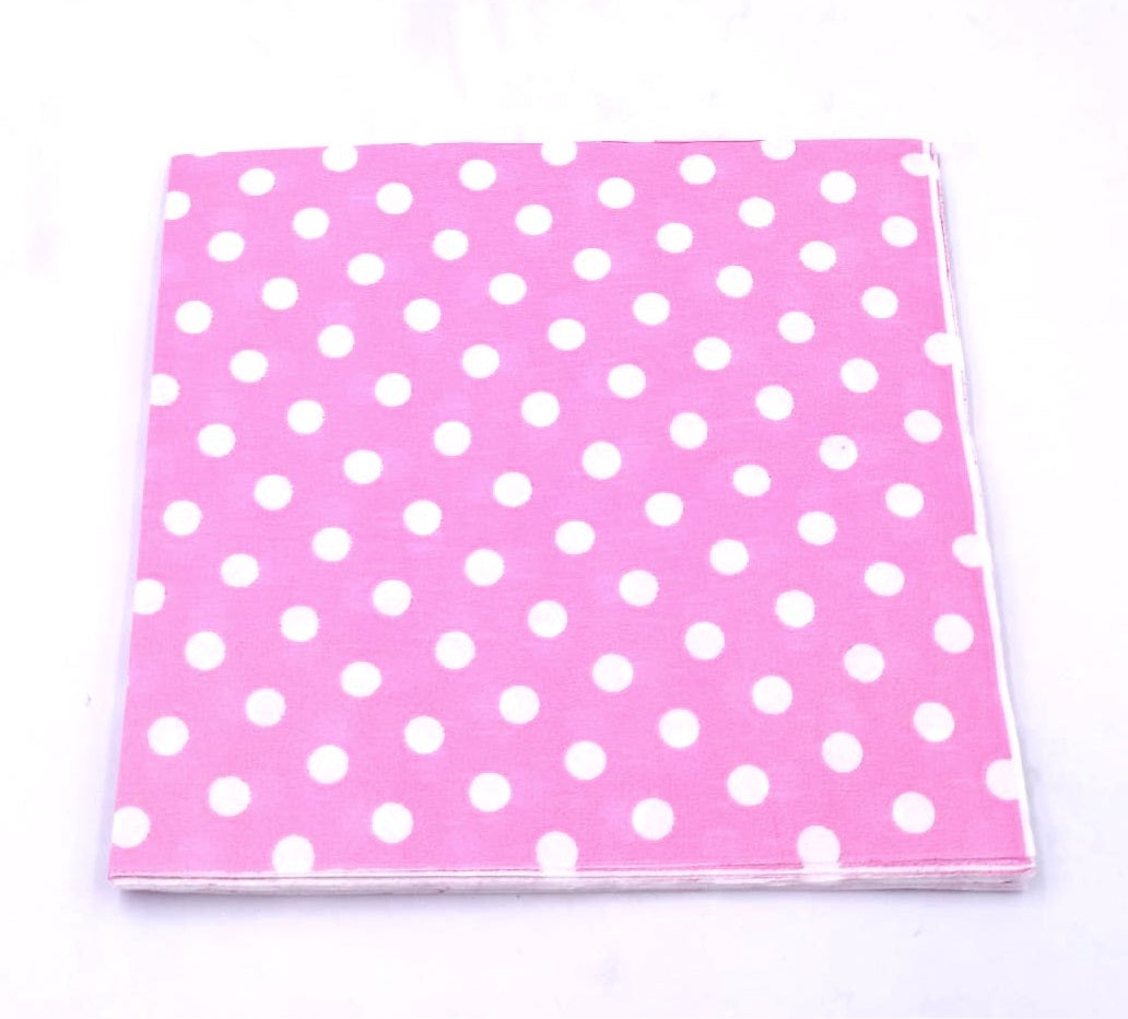 Polka Dot Party Paper Napkins
