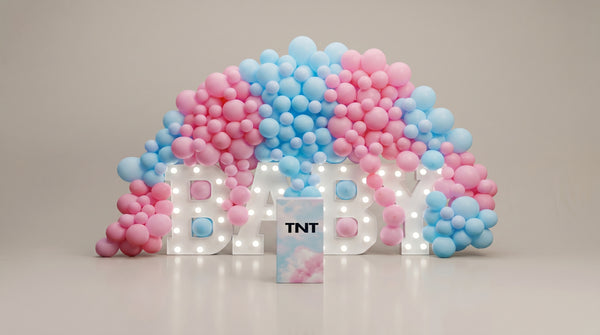Gender Reveal setup 2