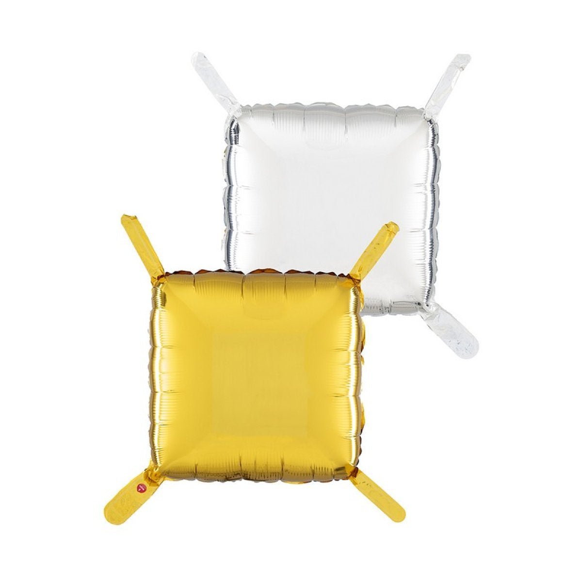 18" Double Sided Straps Square Foil Balloon
