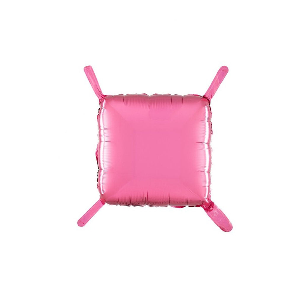 18" Double Sided Straps Square Foil Balloon