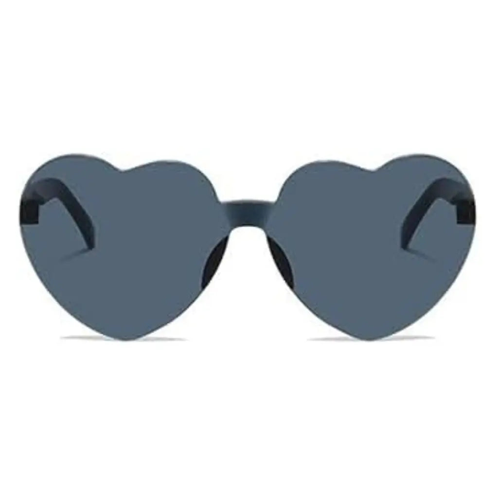 Rimless Heart Sunglasses