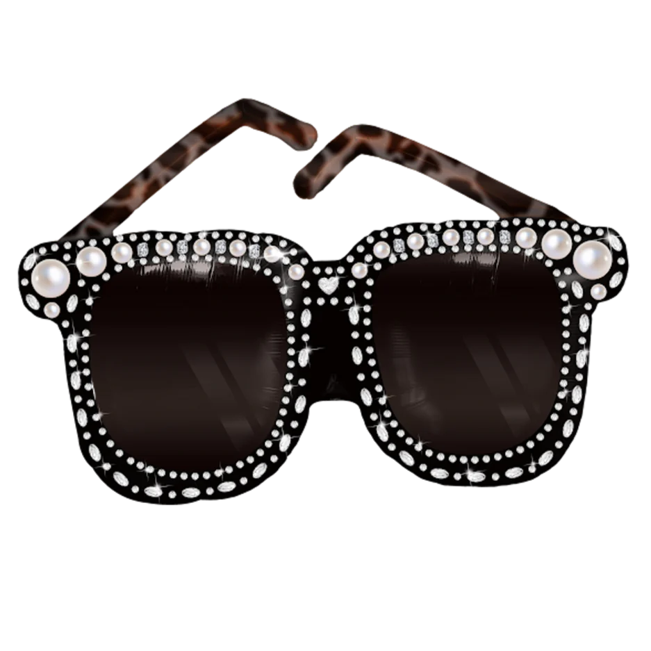 32" Bling Sunglasses Foil Shape Balloon