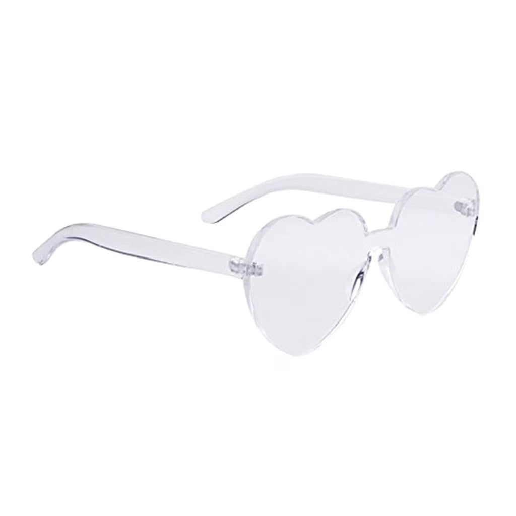 Rimless Heart Sunglasses