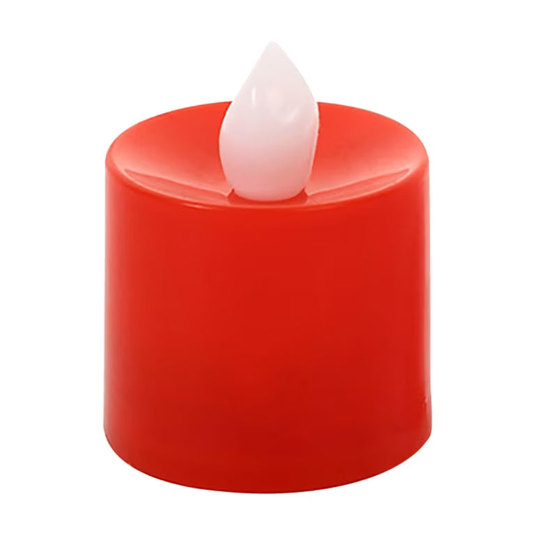 LED Tea-light Candles - Red