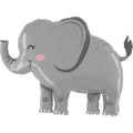Elephant - Zoo Theme Foil Balloon