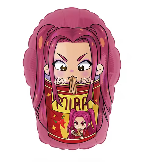 33" Demon Hunters K-pop Anime Foil Balloon