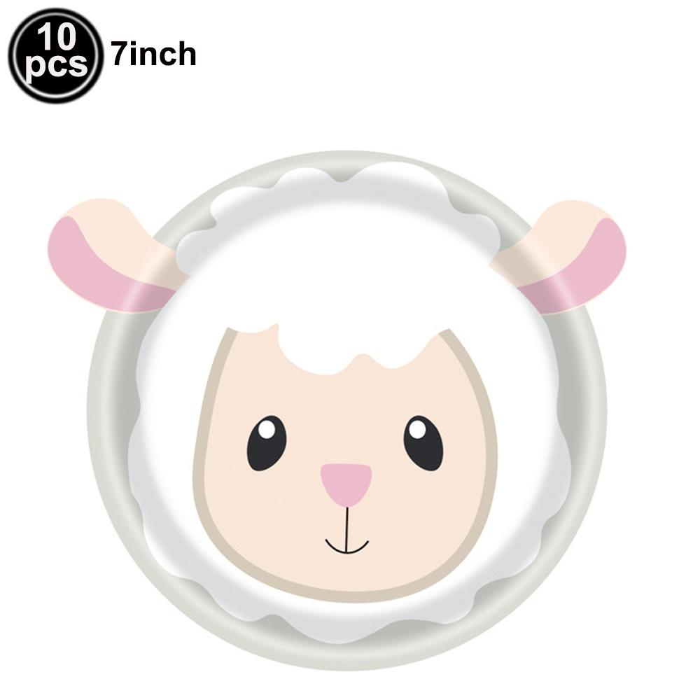 Farm Animals Disposable Paper Plates