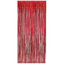 Plaine Foil Fringe Curtain