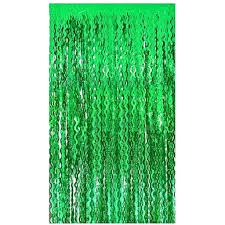 Plaine Foil Fringe Curtain