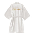 Bride Robe Kimono Satin