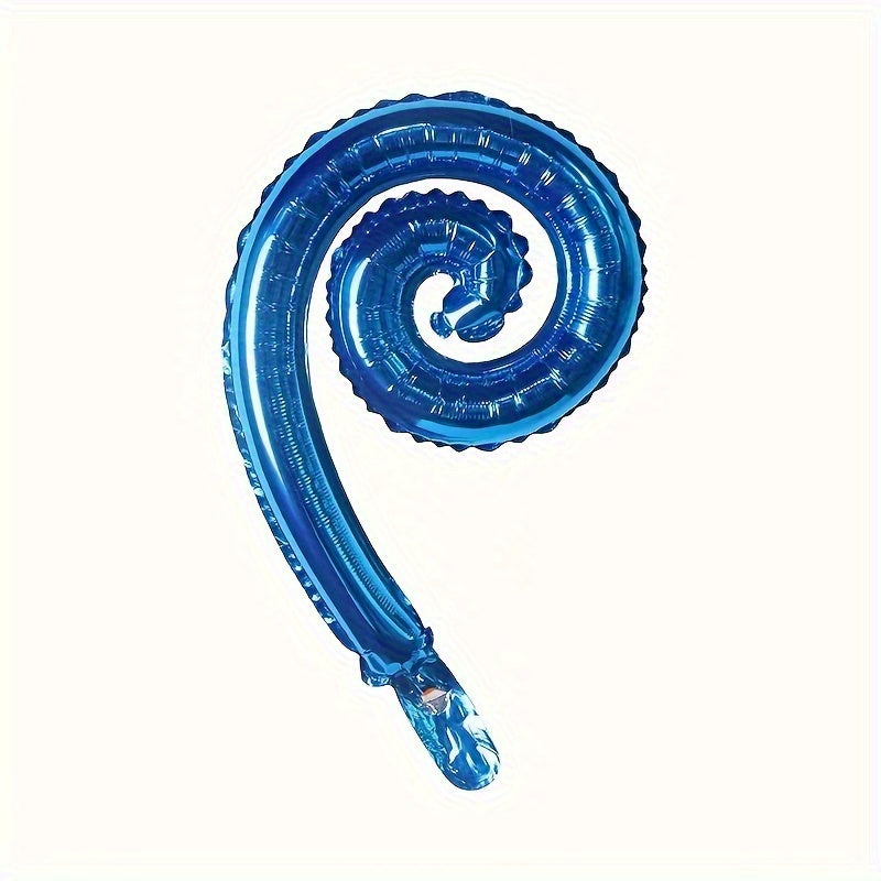 17" Curly Spiral Wave Foil Balloon