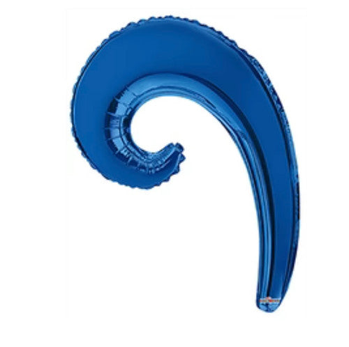 17" Spiral Wave Foil Balloon
