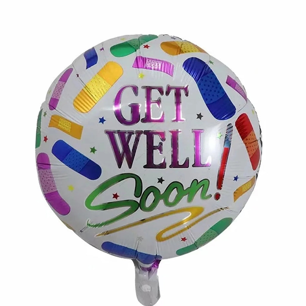 18" Get Well Soon Foil Balloon