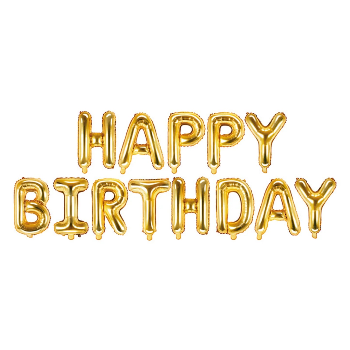 16" Happy Birthday Banner Foil Balloon