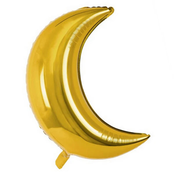 Crescent Moon Foil Balloon
