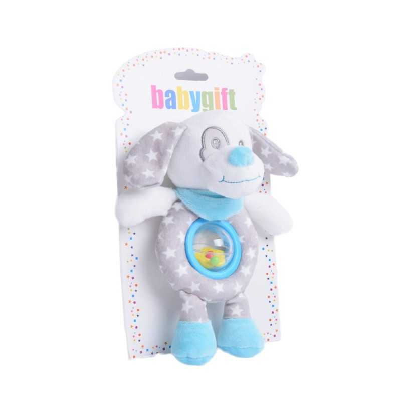 Plush Rattle Puppy Toy
